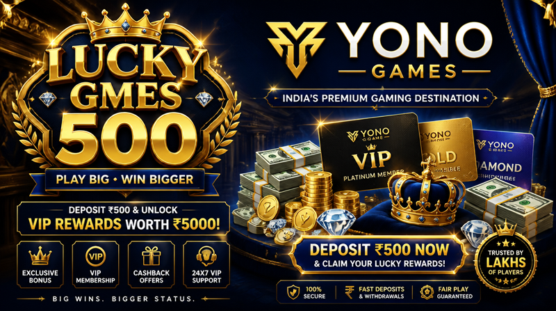 Lucky Gmes 500 VIP Rewards